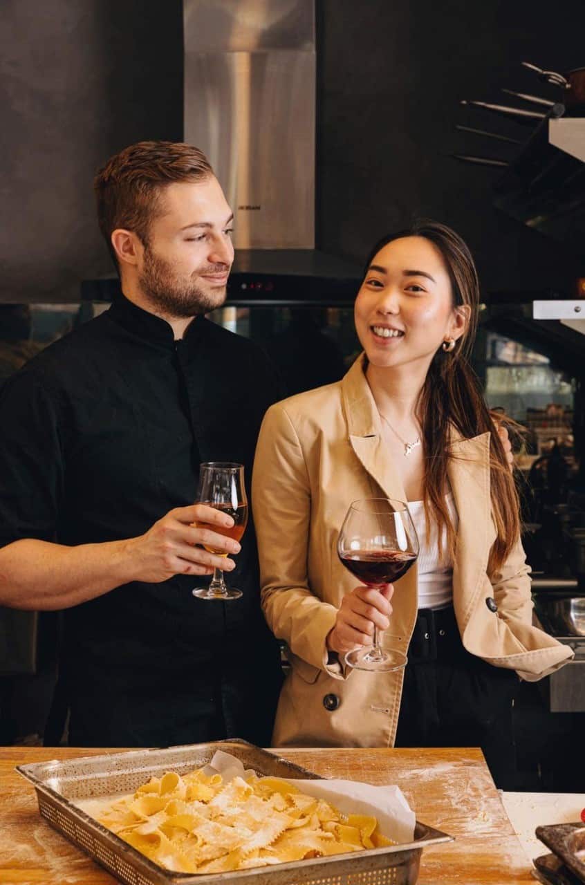 Federico Bizzaro e la sua partner