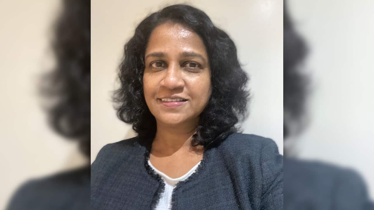 Thushari Perera, Librarian and a Sinhala language teacher of Victorian language school
