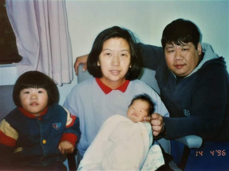 Tim與太太的小女兒當出生。