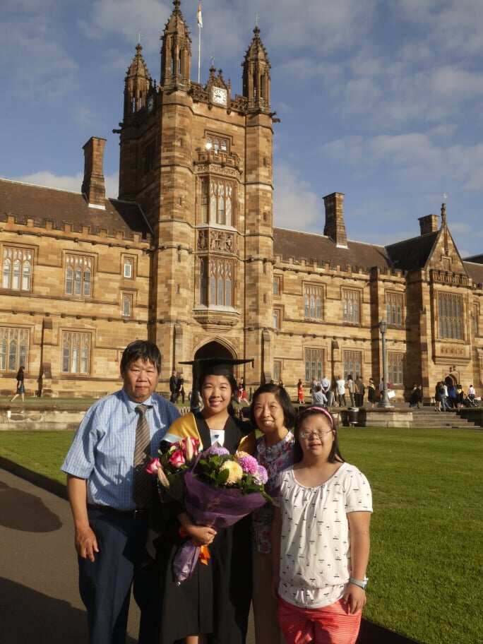 Tim的大女兒畢業