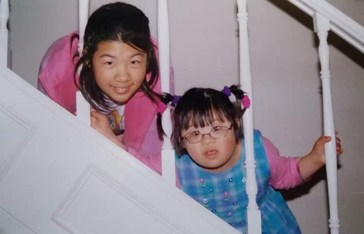 Tim的大女兒與小女兒