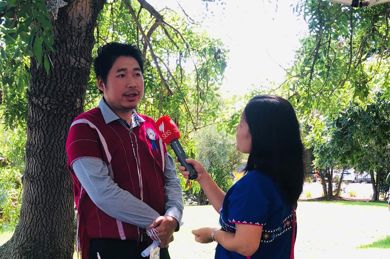 Timothy Ehklokwe, Chairperson of Eastern Karen Community Association of Victoria Inc.