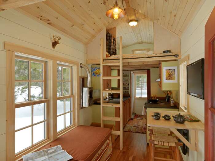 Tiny house interior