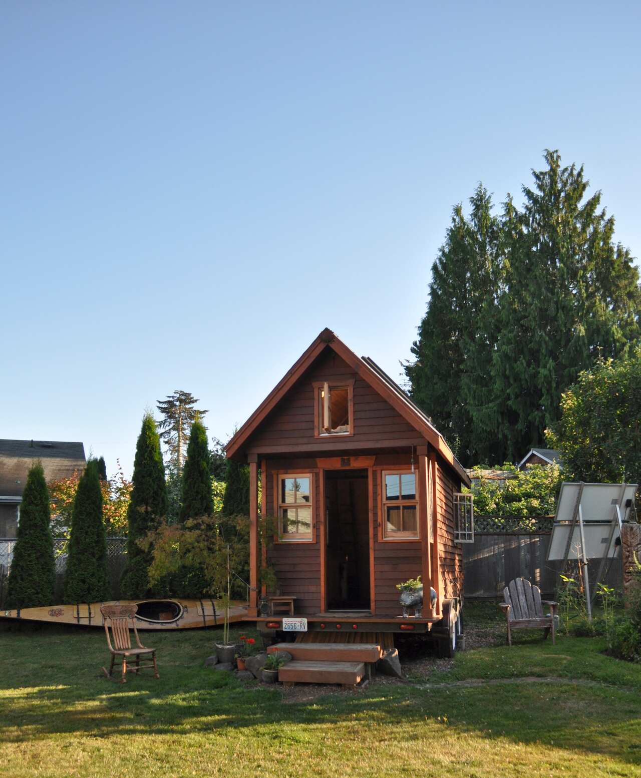 Tiny House in backyard