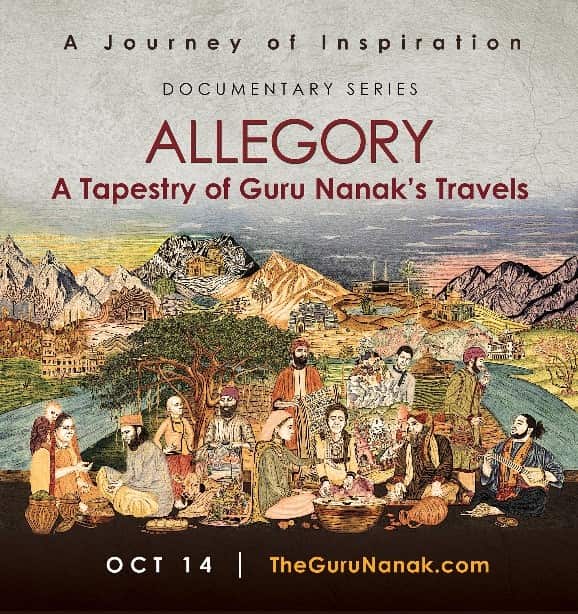 Allegory - A tapestry of Guru Nanak's Travels