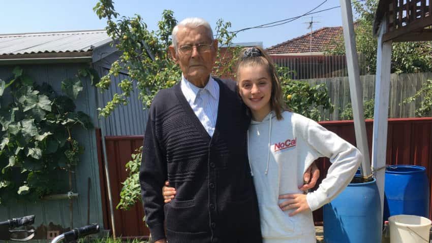 Centenarian Todor Jovanovski, macedonian community, people,