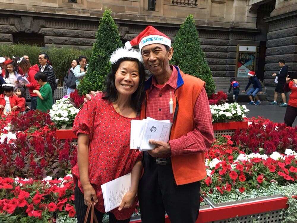 Tommy and his wife, Elaine