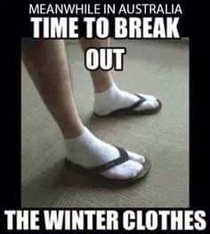 Socks with tongs