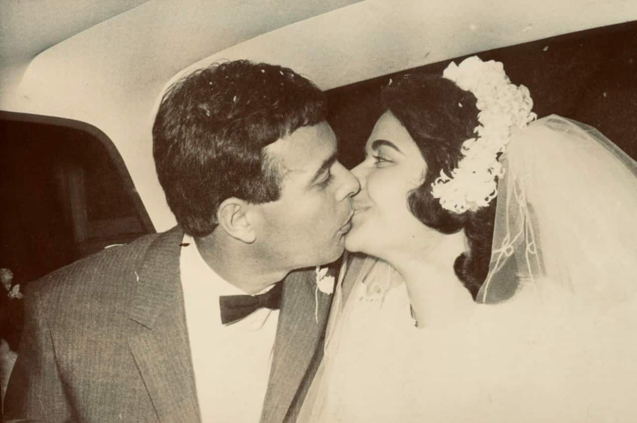 married couple in the 70s