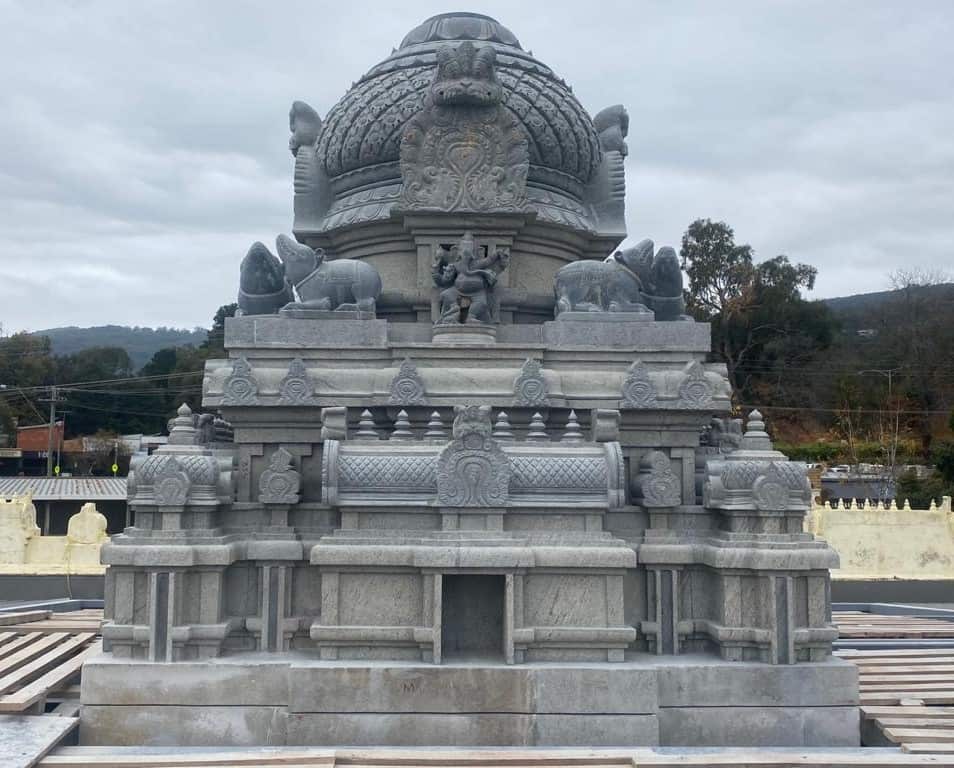 Top view of Ganesha Shrine