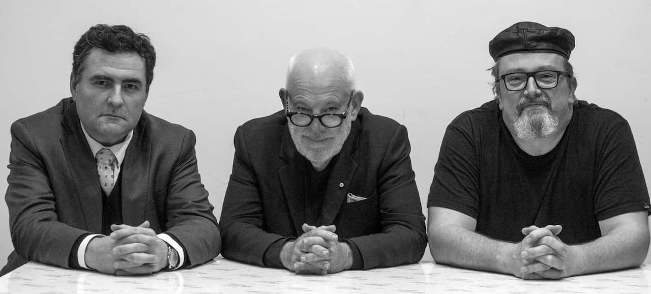 Torrio!, il trio composto da (sinsitra) Mirko Guerrini, Paul Grabowsky e Niko Schäuble
