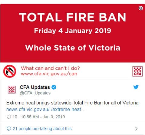 Total Fire Ban