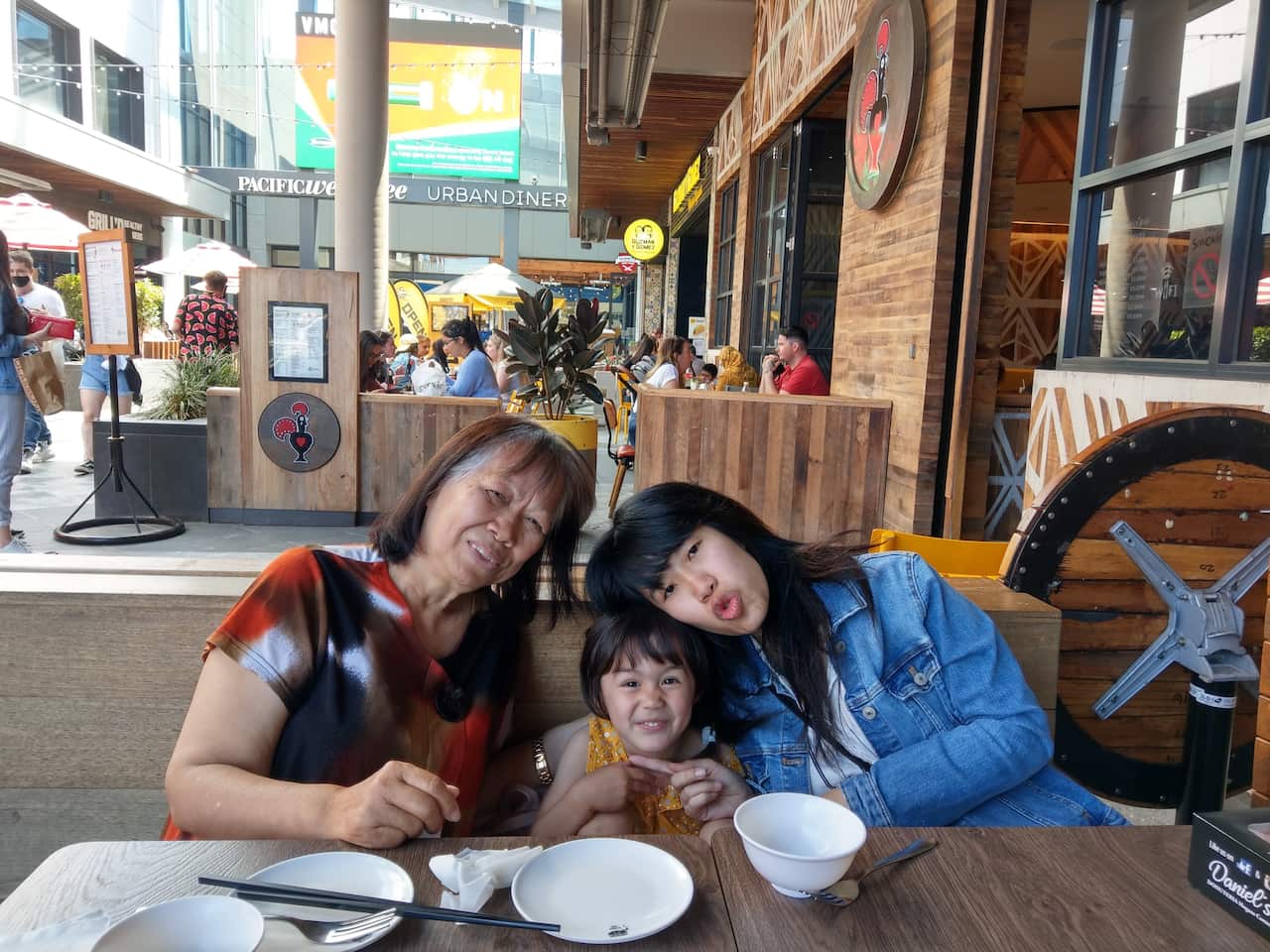 Tracy, mother and daughter