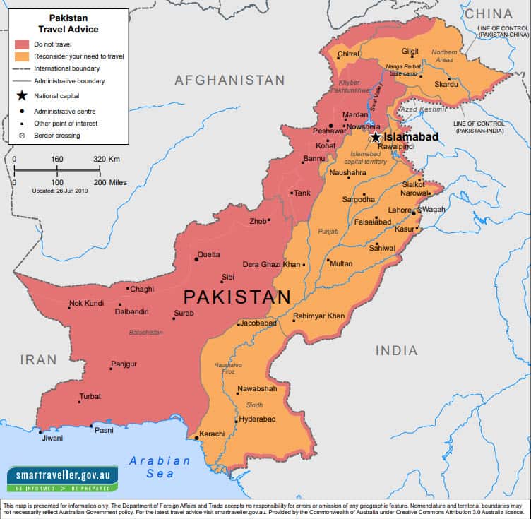 Pakistan Travel Advice