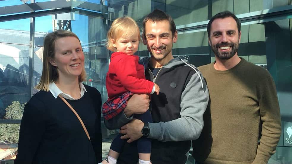 Lauren, Sofia e Aroon Tremul nei nostri studi di Melbourne