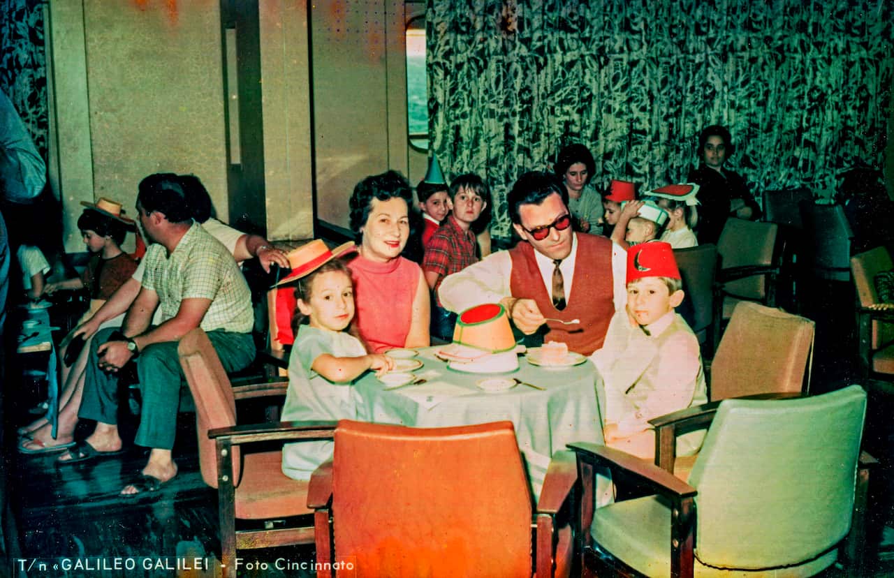 Elizabeth Triarico and her family