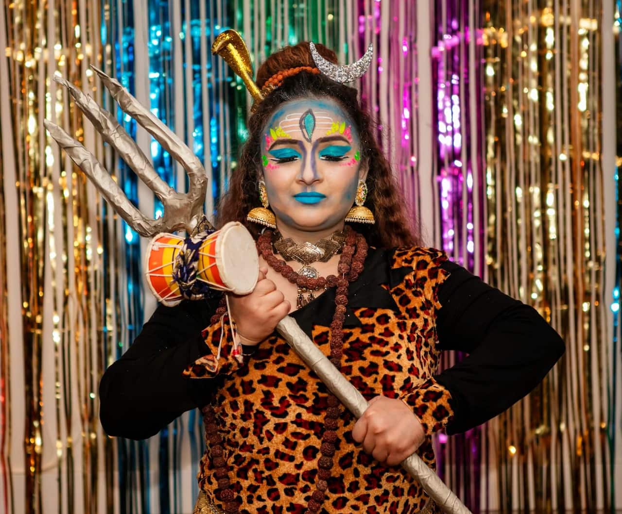 An artist from Australia Indian Theatre