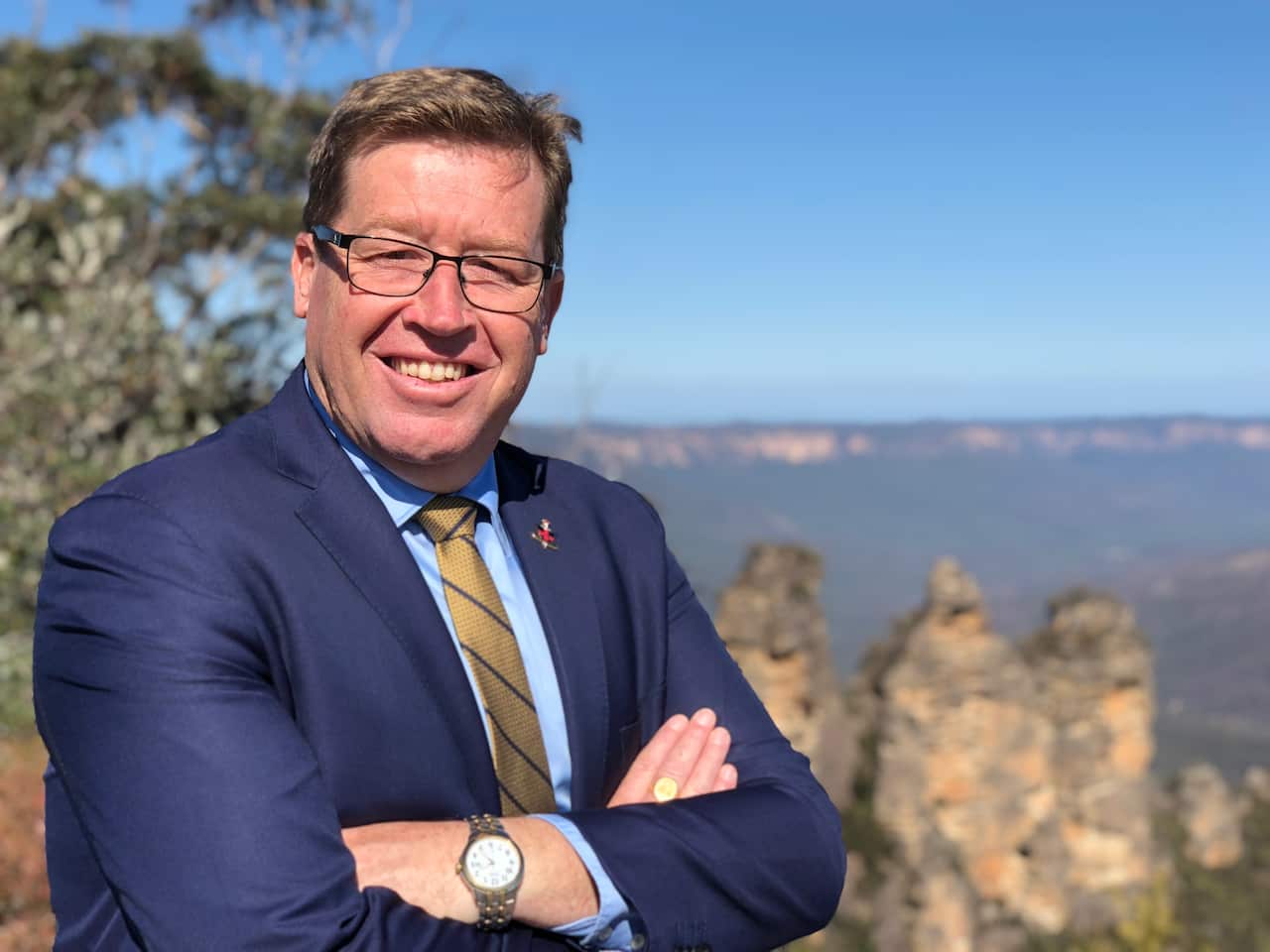 Troy Grant Minister for police and Emergency Services