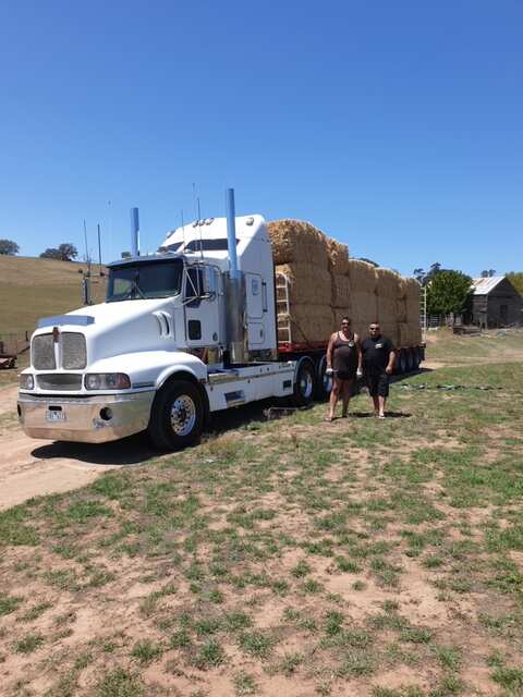 volunteers at the donation drive