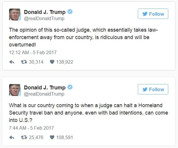 Donald Trump vows to restore US travel ban