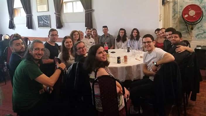 Young members of the Pallaconian Brotherhood of Melbourne & Victoria "Leonidas"