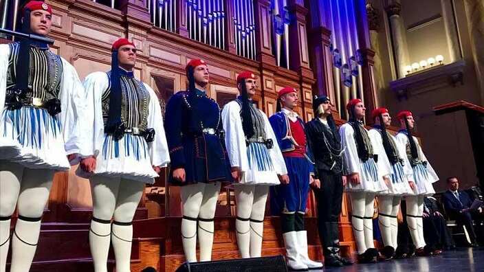 The Greek Presidential Guard will march on ANZACS Day's march in Sydney 