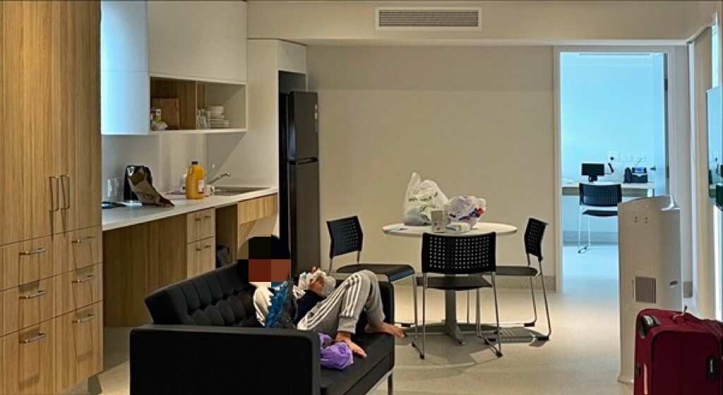 interior of a cabin in Victorian Quarantine Hub