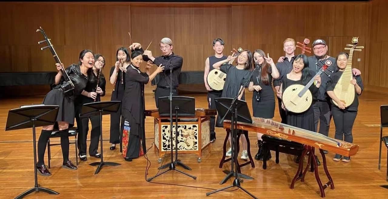 Sydney Conservatorium of Music Chinese Ensemble course perfoming night