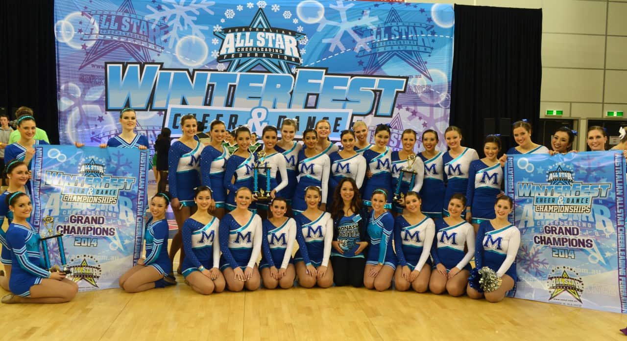 Monash Mystics Pom teams