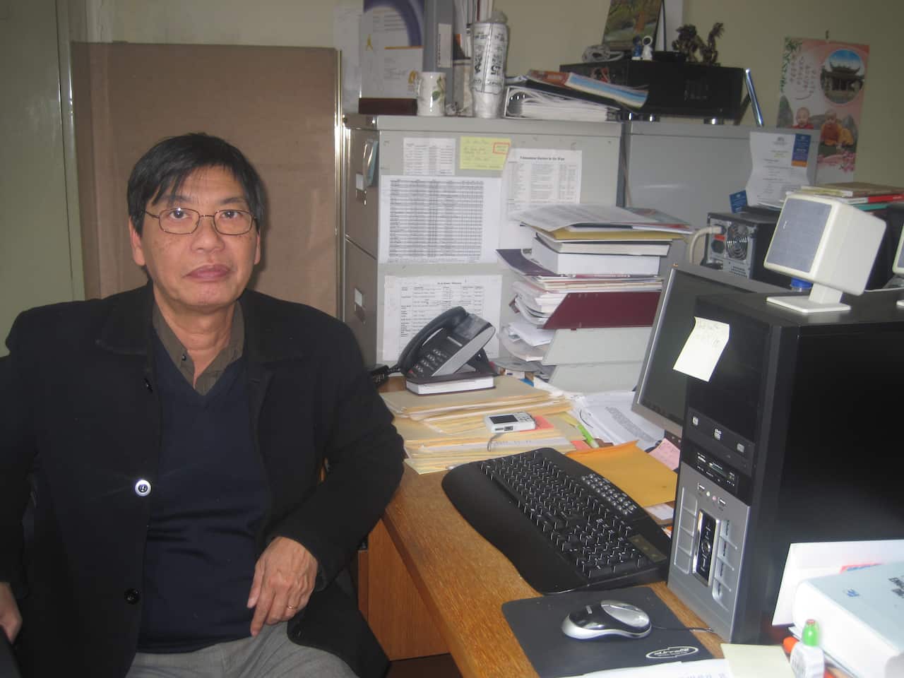 Ông Tường Nguyễn, người có trên 20 năm tư vấn cai nghiện ma túy tại Hội phụ nữ Việt Úc Victoria