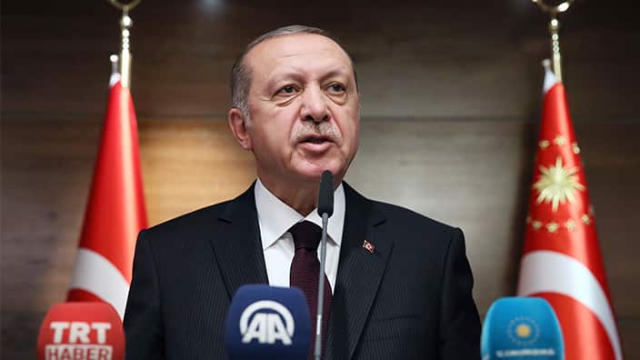 Turkey's President Recep Tayyip Erdogan