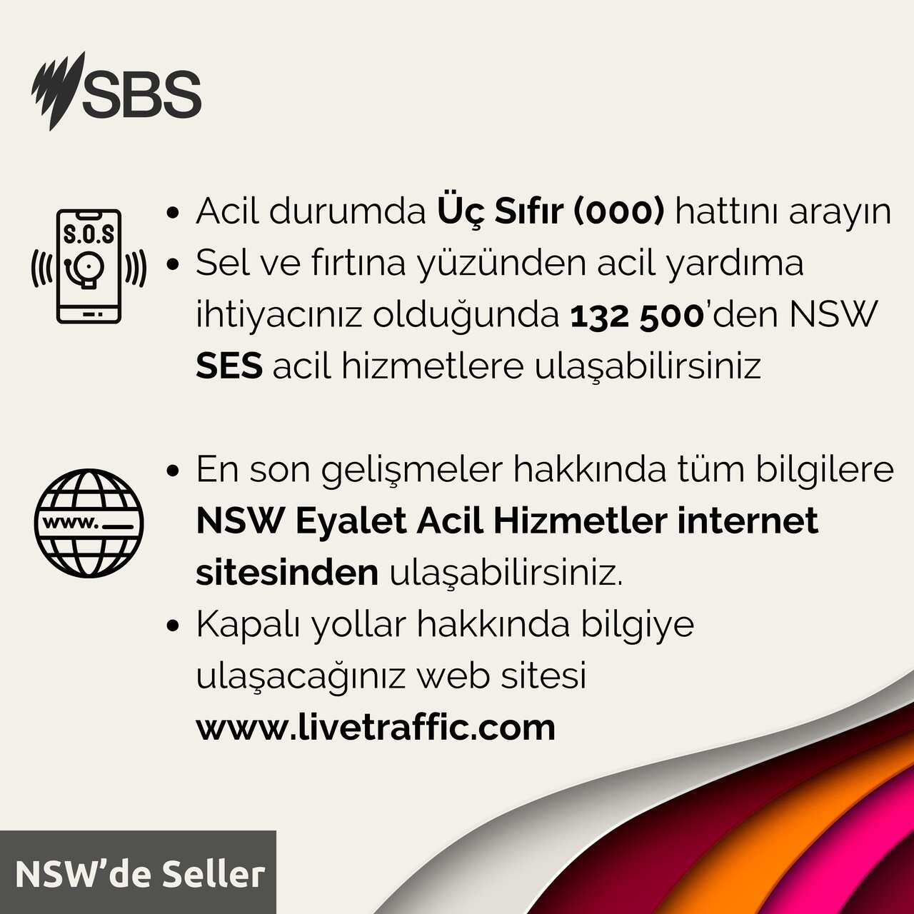 acil durum sel