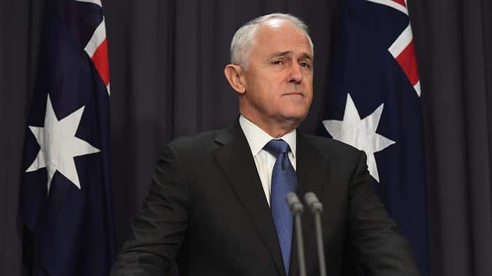 Australian Prime Minister Malcolm Turbull