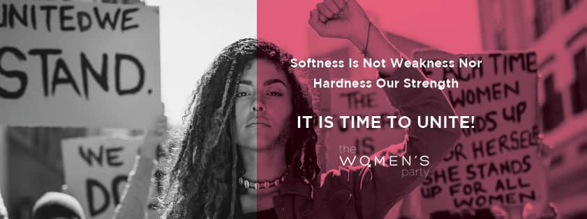 The Women's Party wants a 50 per cent quota for women in the parliament. 