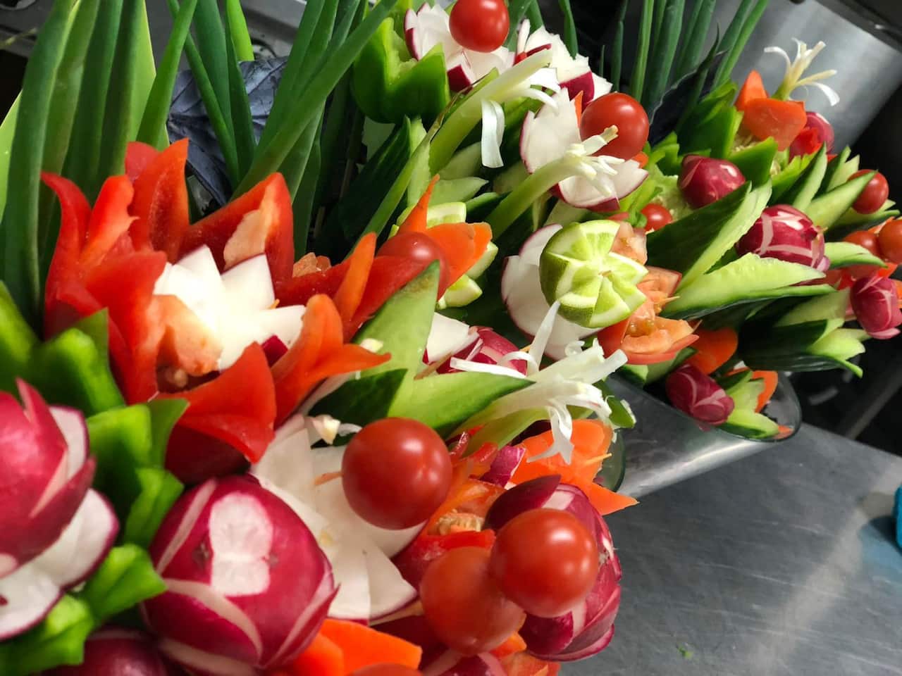 أحد اطباق الشيف أيمن عنتر 