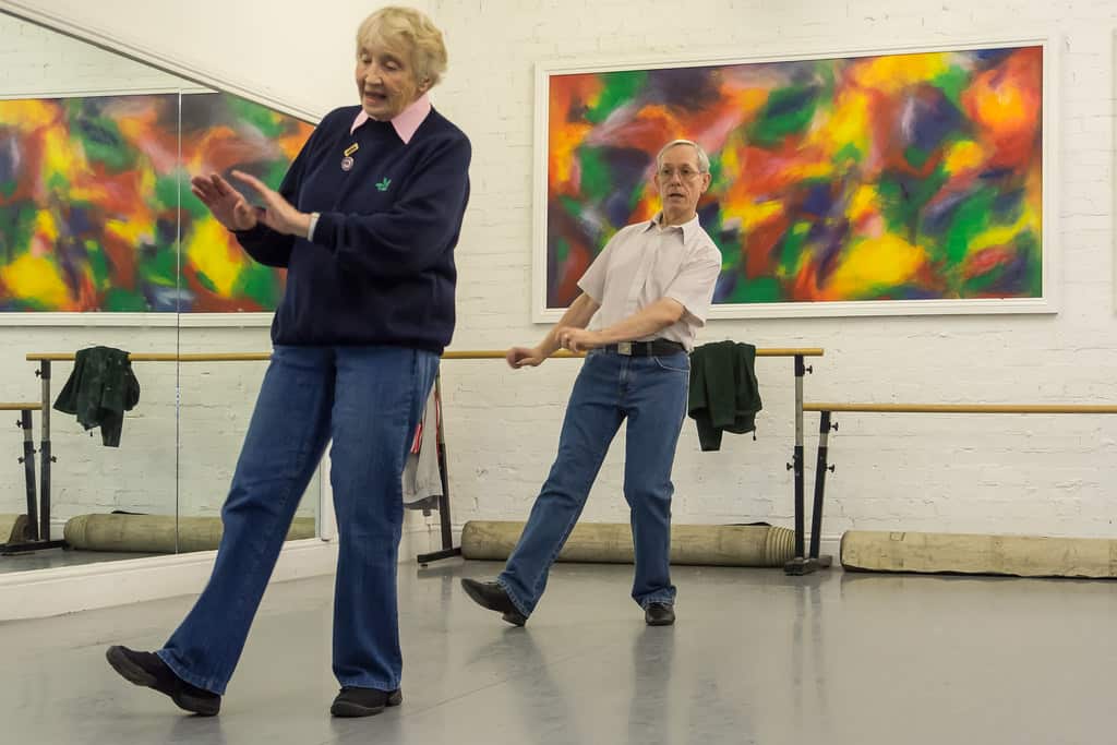 In step - Seniors enjoy doing physical activities through U3A.