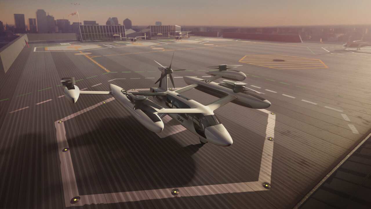 Uber VTOL Aircraft