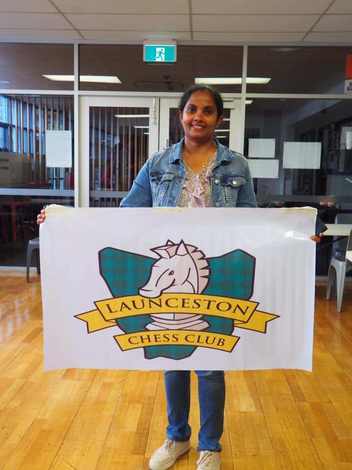 2021 Tasmania State Chess female champion Udani Amarasekara