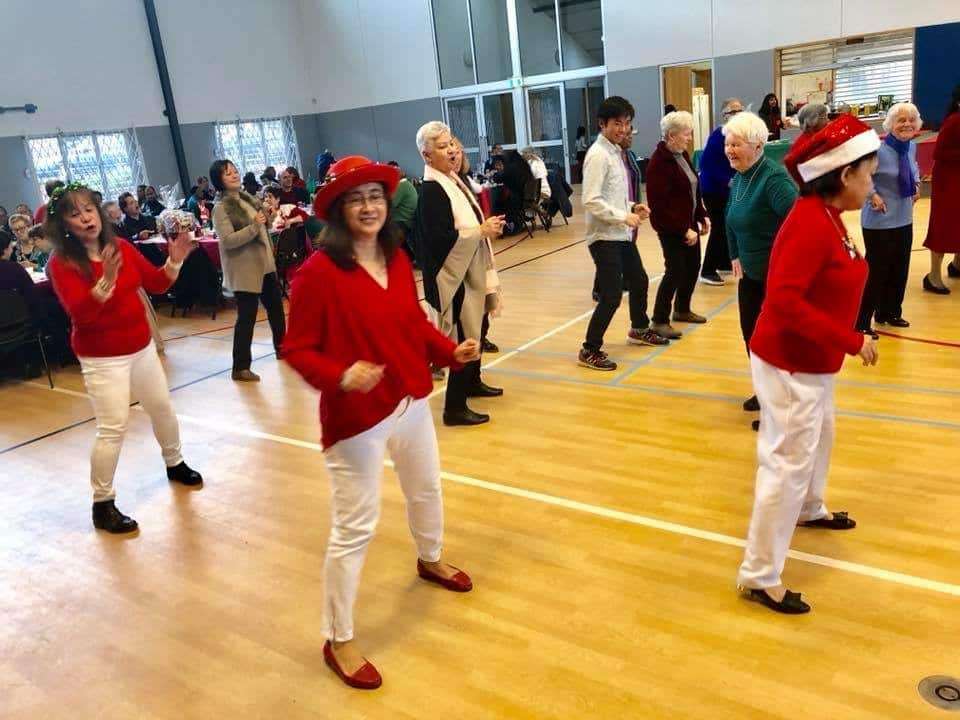 UFEA celebrating Christmas in July at St. Andrews Parish July 8, 2018. Len Villanueva