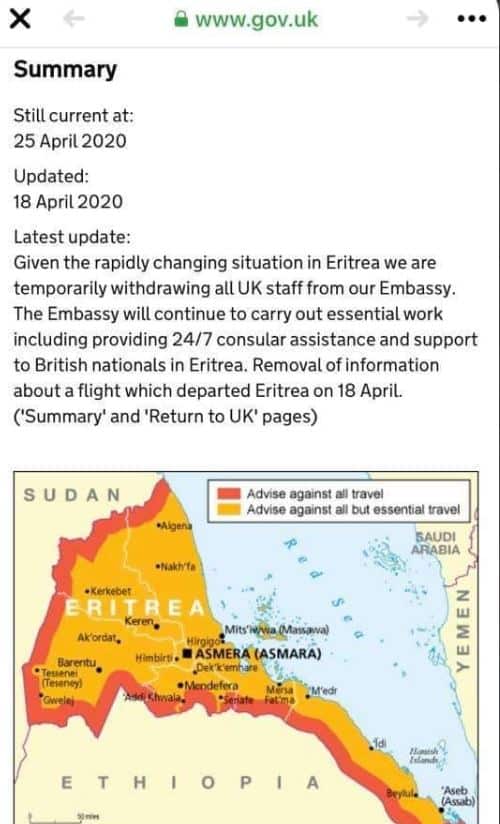 UK Eritrea
