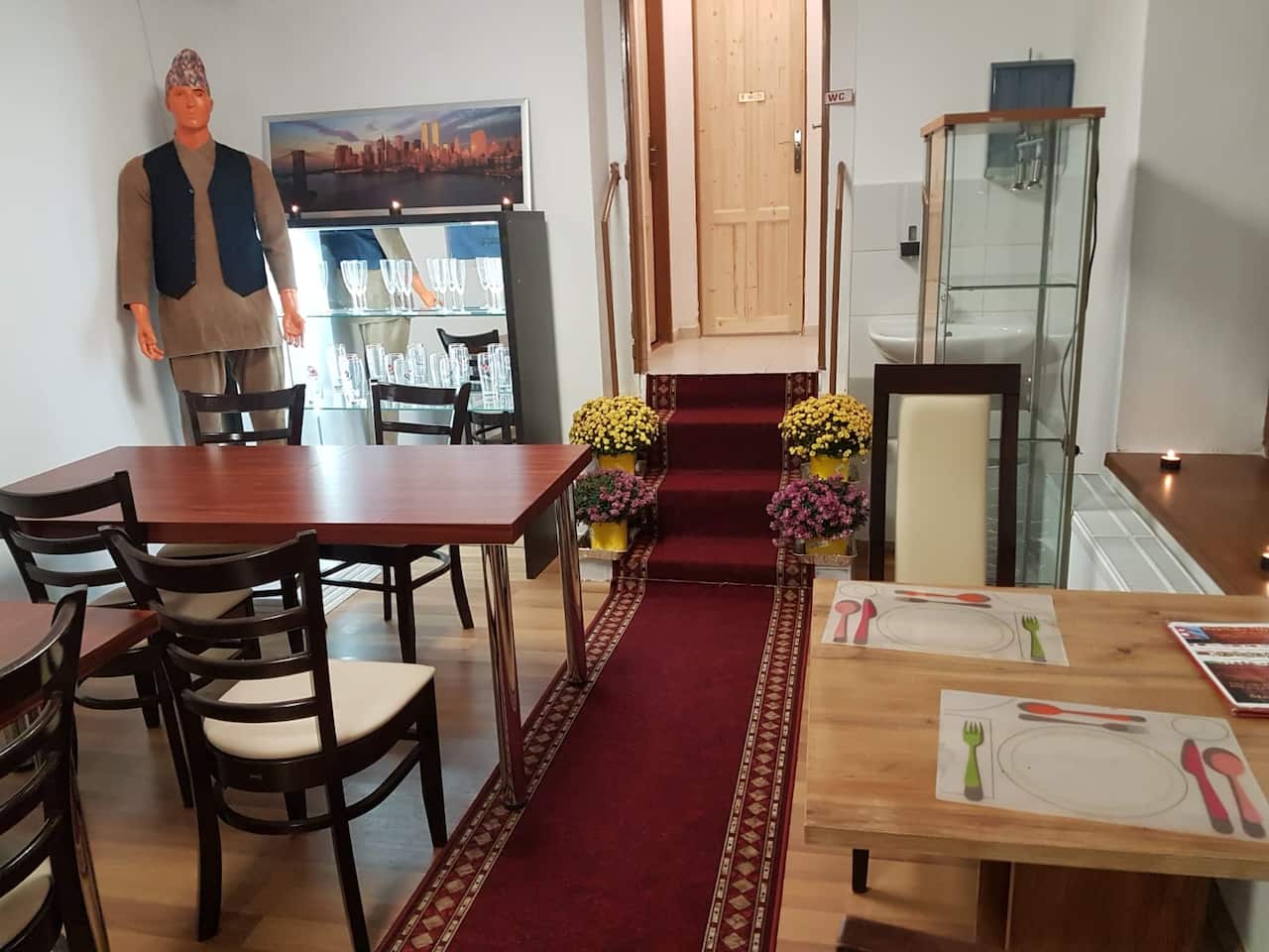 Jay Shiwakoti's restaurant before it became a rescue center_Ukraine crisis