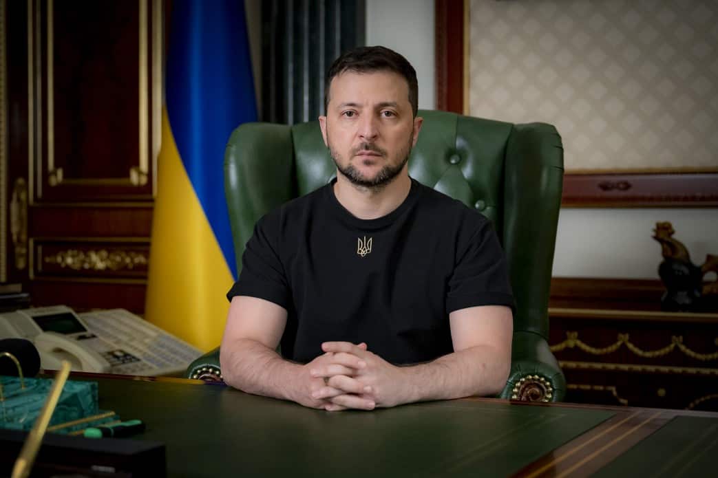 President of Ukraine Volodymyr Zelenskyy.