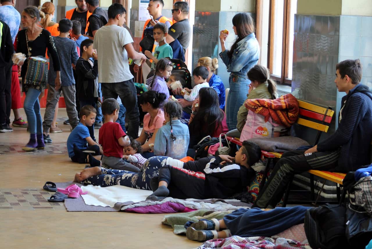 A temporary shelter with tents and sanitary facilities with the capacity for 150 people will be established in the Prague-Troja district to tackle the situation of Ukrainian refugees at the Main Railway Station in Prague, Czech Republic, (pictured May 11,