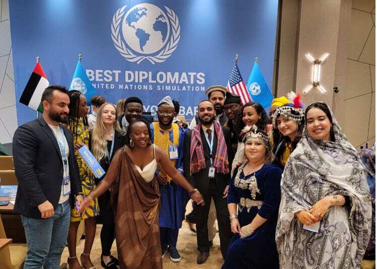 Young Assyrians in the United Nations