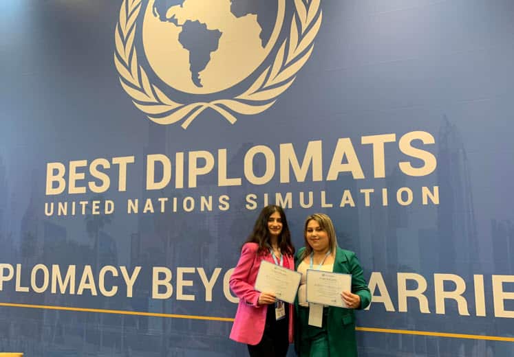 Young Assyrians in the United Nations