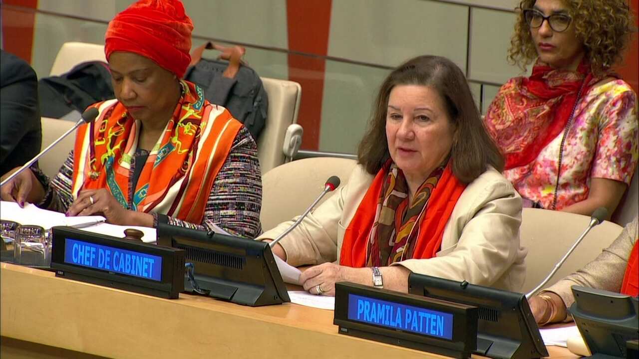 UN Chef de Cabinet Maria Luiza Ribeiro Viotti (UN)