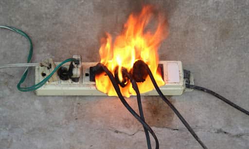  Extension power board strips are a little-known fire hazard