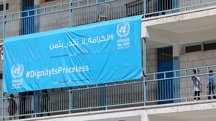  MIDEAST ISRAEL PALESTINIANS REFUGEES USA AID CUTS