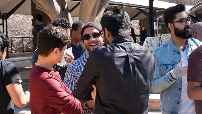 Students at the University of New South Wales.