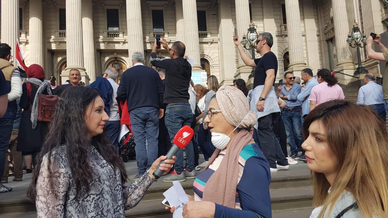 Iraqi Demonstration in Melbourne